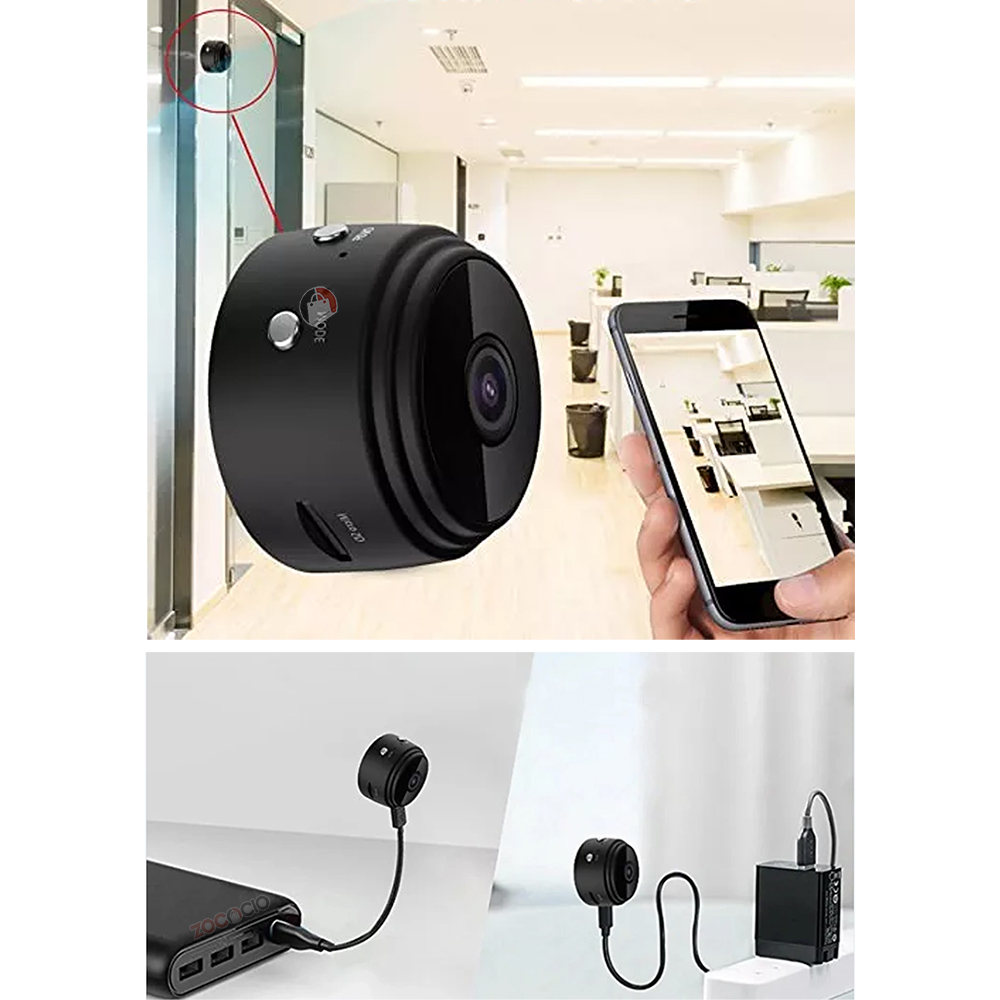 Miniatura 3 de Mini Cámara Espía Wifi Seguridad Detenci